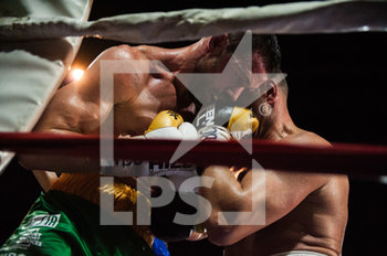2019-06-21 - un momento del match - TITOLO INTERNAZIONALE WBC - PESI SUPER MEDI - GEVOR VS DE CAROLIS - BOXING - CONTACT